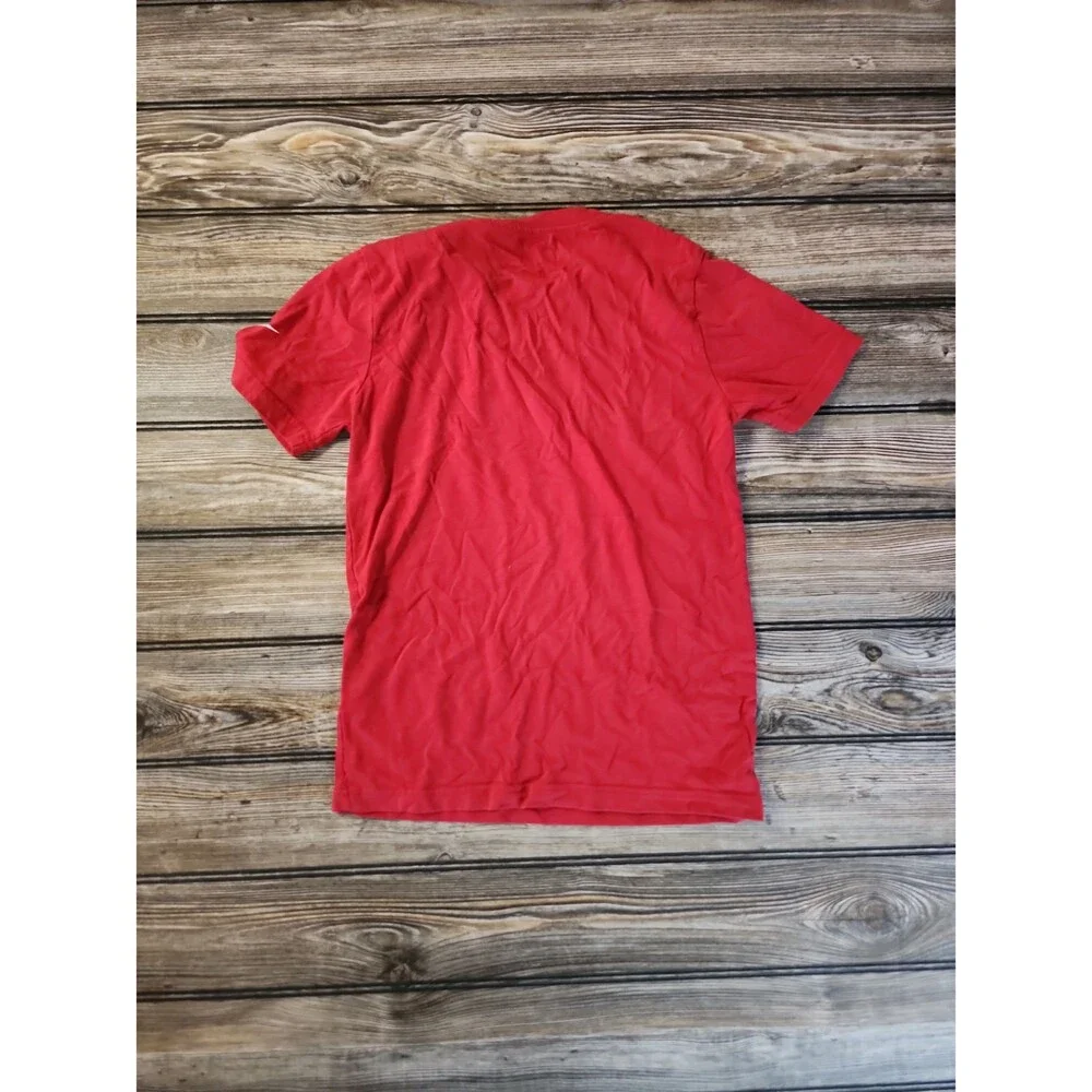 Red Boys Nike T-Shirt Medium